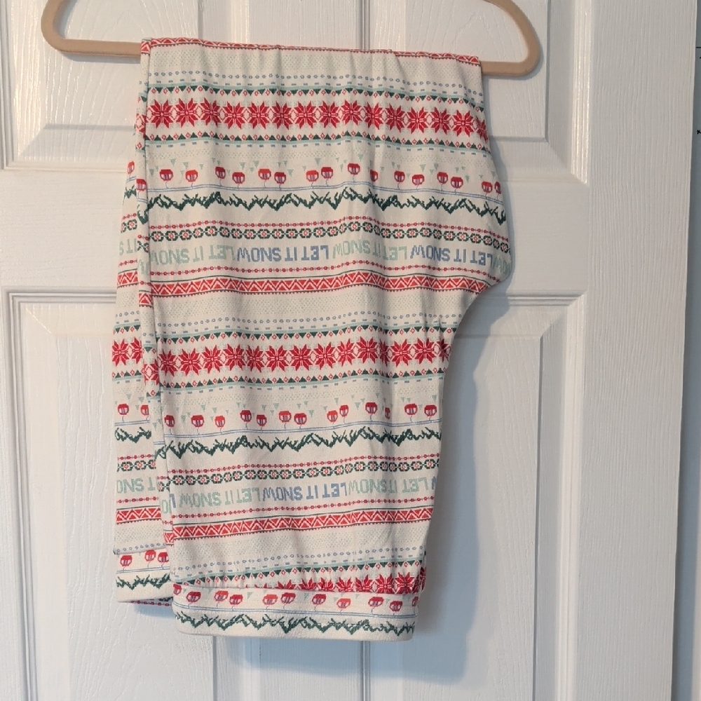 Wondershop Cream Sleep Pants XXL Christmas
